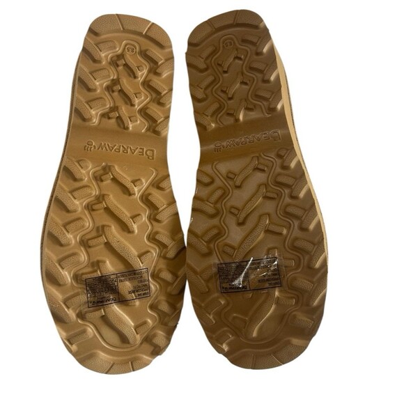 BEARPAW Women's Suede Sail Wedge Tan Cushioned Comfort Sandals Sz 8.5 - Picture 13 of 15